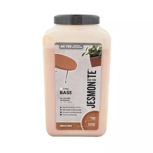 Jesmonite AC730 Base in polvere - Brick Red x2,5 kg