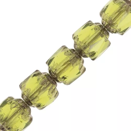Sfaccettate Antiche mm. 6 Olivine Bronze x20