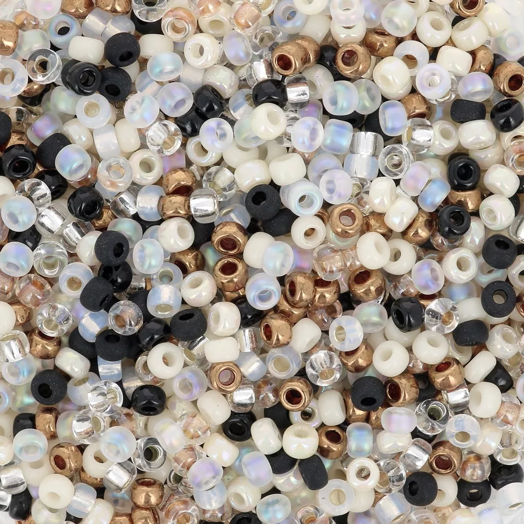 Mix Rocaille Miyuki 11/0 MIX-42 - Granite x8gr - Perles & Co