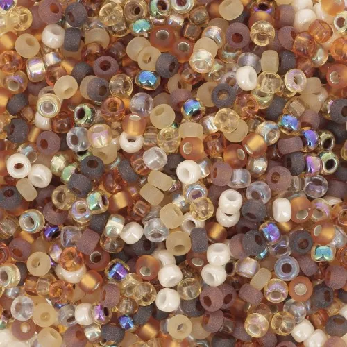 Mix Rocaille Miyuki 11/0 MIX-21 - Golden Grains x8gr