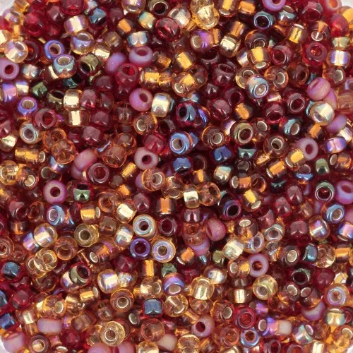Mix Rocaille Miyuki 11/0 MIX-46 - Cranberry Harvest x8gr