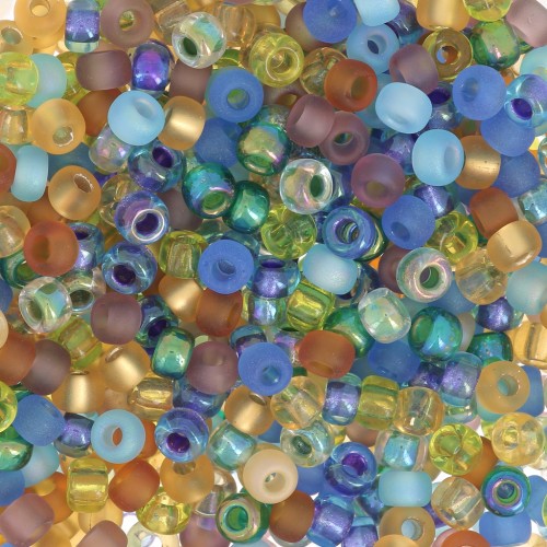 Mix de rocailles Miyuki 8/0 MIX-16 - Fields of France x8g