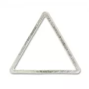 Separatore triangolo 13 mm Placcatura argento fino x15