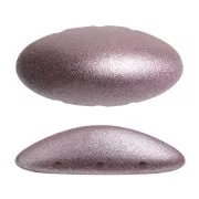 Athos 3D 3 trous® par Puca® 20x10 mm - Dark Plum Metallic Mat x1