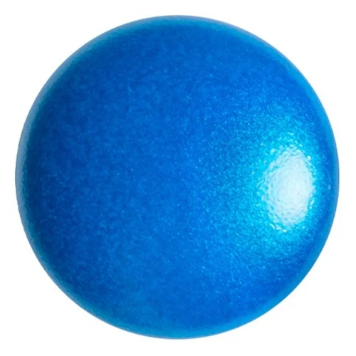 Cabochon rotondo in vetro di Puca® 25 mm - Capri Blue Pearl x1