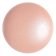 Cabochon rotondo in vetro di Puca® 25 mm - Light Peach Pearl x1|raw }}