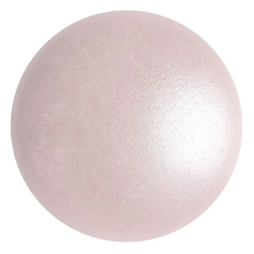 Cabochon rotondo in vetro di Puca® 25 mm - Rosaline Pearl x1
