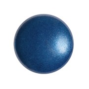 Cabochon rotondo in vetro di Puca® 18 mm - Dark Blue Pearl x1