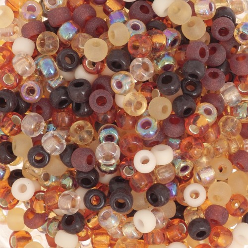 Mix de rocailles Miyuki 8/0 MIX-05 - Golden Grains x8g