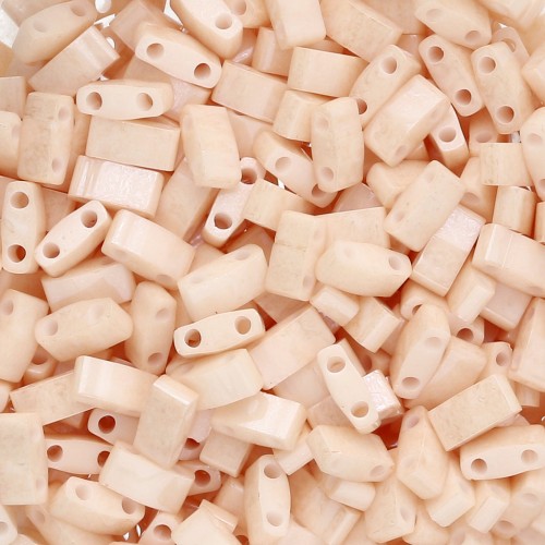 Perline Miyuki Half Tila 5x2.3x1.9 mm HTL-593 - Caramello chiaro Ceylon x10g