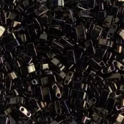 Perline Miyuki Half Tila 5x2,3x1,9 mm HTL-458 - Marrone Iris Metallizzato x10 g