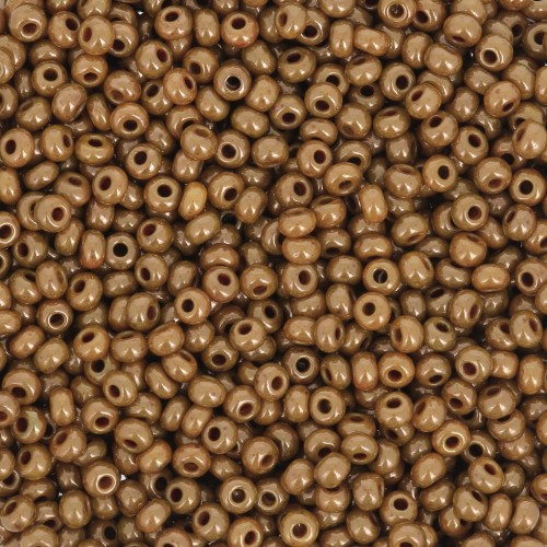 Perla Preciosa 11/0 da 2 mm - Opaque Yellow Rose Luster x 20 g