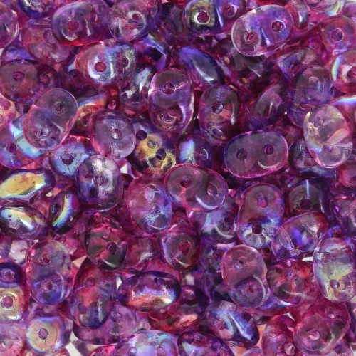 SuperDuo mm. 2.5x5 Summer Rainbow Light Violet x10g