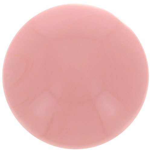Cabochon rotondo opaco in resina 12 mm - Rosa salmone x1