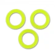 Separatori tondi 12 mm Giallo Fluo x5