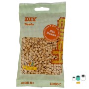 Perline da stiro Hama Bio - MIDI 5 mm - Beige (n°27) x1000
