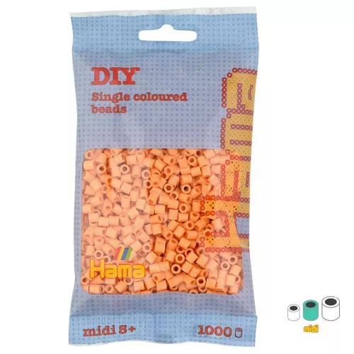 Perline da stiro Hama MIDI 5 mm - Albicocca (n°105) x1000