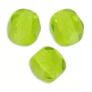 Sfaccettature 4 mm verde lime x50