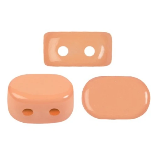 Perle di vetro Lipsi® di Puca® 4x6 mm - La Divine Peach x10g