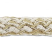 Corda intrecciata 12 mm Crema/Beige x3m