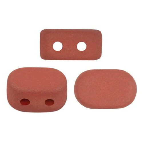Perle di vetro Lipsi® di Puca® 4x6 mm - La Divine Terracotta Mat x10g