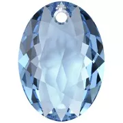 Pendente PureCrystal 6438 Elliptic Cut Pendant 16 mm - Reinvented Cool Blue x1