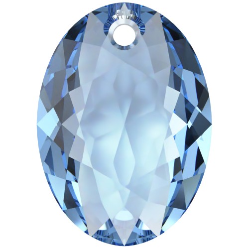Pendente PureCrystal 6438 Elliptic Cut Pendant 16 mm - Reinvented Cool Blue x1