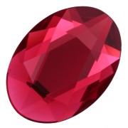 Cabochon PureCrystal 2603 14x10 mm - Scarlet x1