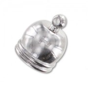 Terminale CCB per corda 12mm rodiato x1