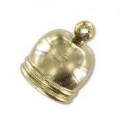 Terminale CCB per corda 12mm dorato chiaro x1