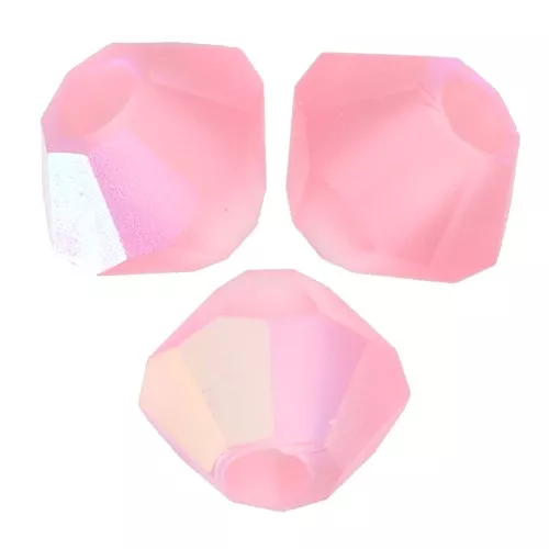Biconi Preciosa bead 3 mm - Pink Peach AB Matt x30