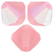 Biconi Preciosa 4 mm - MC Bead Rondell - Rose Peach AB Matt x30|raw }}