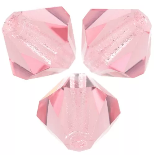 Biconi Preciosa 4 mm - MC Bead Rondell - Rose Peach x30