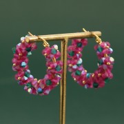 Biconi Preciosa 4 mm - MC Bead Rondell - Rose Peach x30