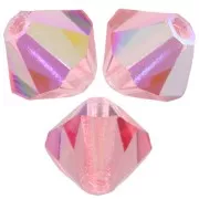 Biconi Preciosa 5 mm - MC Bead Rondell - Rose Peach AB x12