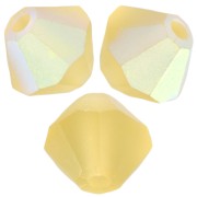 Biconi Preciosa 5 mm - MC Bead Rondell - Acid Yellow AB Matt x12