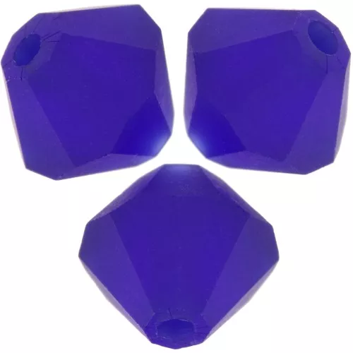 Biconi Preciosa 5 mm - MC Bead Rondell - Cobalt Blue Matt x12