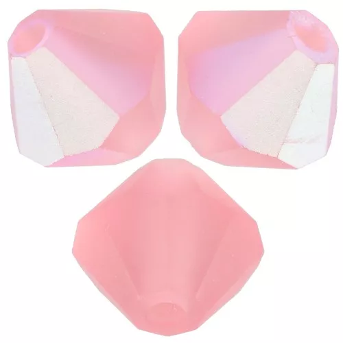 Biconi Preciosa 5 mm - MC Bead Rondell - Rose Peach AB Matt x12