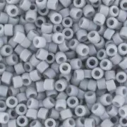 Miyuki Delica 11/0 DB1598 - Mat Opaque Ghost Gray AB x8g