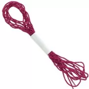 Filo metallico - Facets Kreinik - per ricamo - 1,7 mm - Fucsia (024) x2,5m