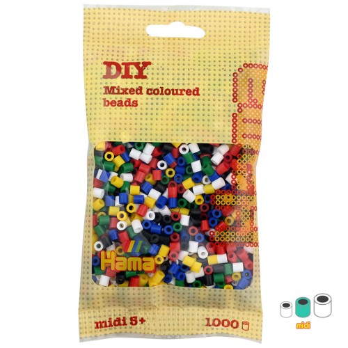 Assortimento di perle Hama Multi Primario (n°66)  x1000