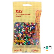Assortimento di perle Hama Multi Naturale x1000
