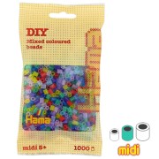 Assortimento di perle Hama Multi Trasparente (n°53)  x1000