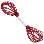 Filo metallico - Facets Kreinik per ricamo - 1,7 mm - Rosso (003) x2,5m
