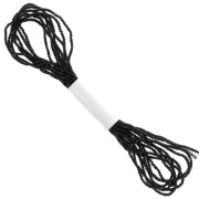 Filo metallico - Facets Kreinik per ricamo - 1,7 mm - Nero (005) x2,5m|raw }}