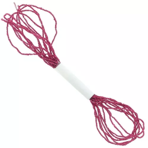 Filo metallico - Petite Facets Kreinik per ricamo 1,3 mm fucsia (024) x2,5m