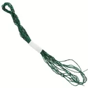 Filo metallico Petite Facets Kreinik per ricamo 0,9 Emerald (009) x2,5m