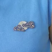 Filo metallico Petite Facets Kreinik per ricamo 0,9 Emerald (009) x2,5m