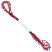 Filo metallico Petite Facets Kreinik per ricamo 0,9 rosso (003) x2,5m