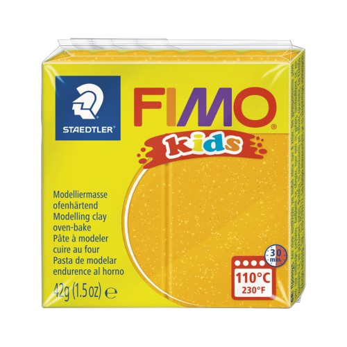 Pasta Fimo Kids 42gr Oro Pailleté (n°112)